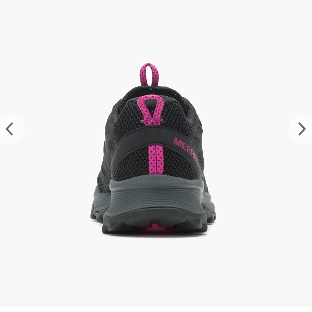 Merrell Women's Speed Strike Aerosport Hiking Shoes - Black/Pink - Picture 2 of 8
